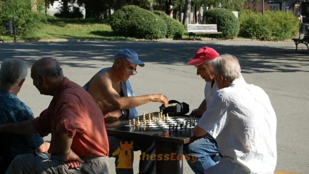 What are chess hustlers