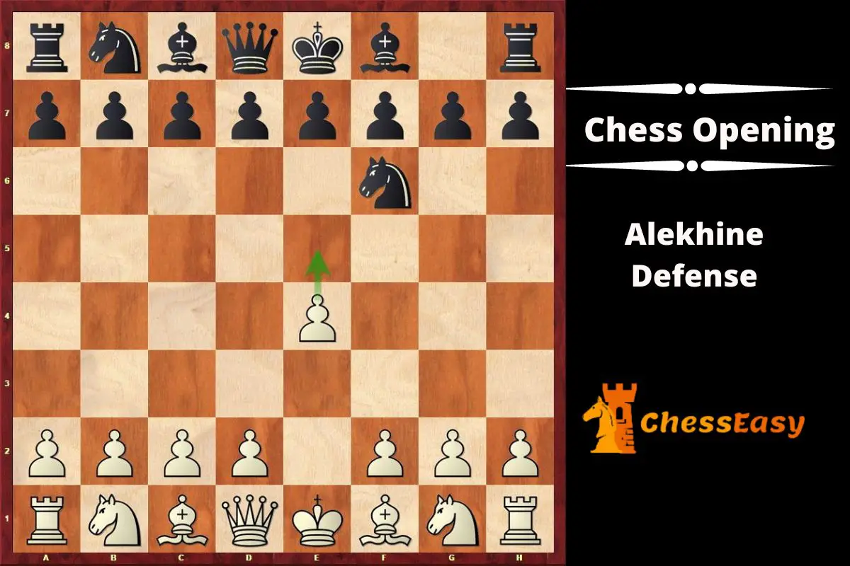 Chess Alekhine Defense Poster for Sale by hangingpawns