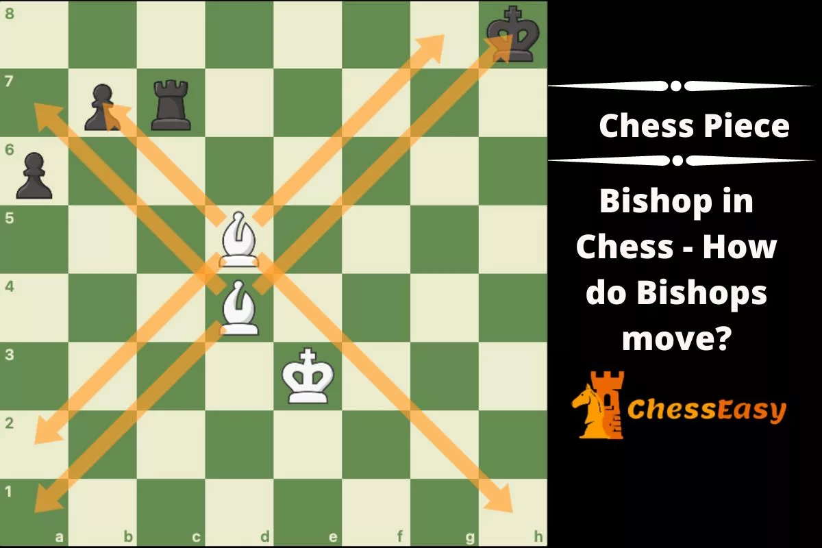 Bishop in chess - How does Bishop move in chess?